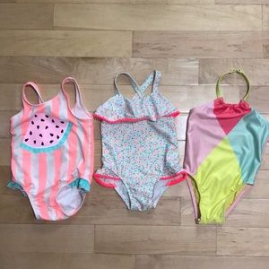 2T Cat and Jack Swimsuits
